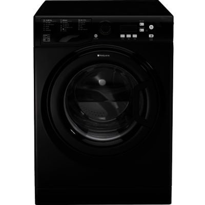 Hotpoint WMBF742K Exprience Eco 7kg 1400 Spin Washing Machine in Black A++